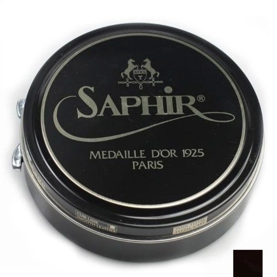 Accessoires Saphir | Pate De Luxe Saphir Medaille D'Or Brun Fonce