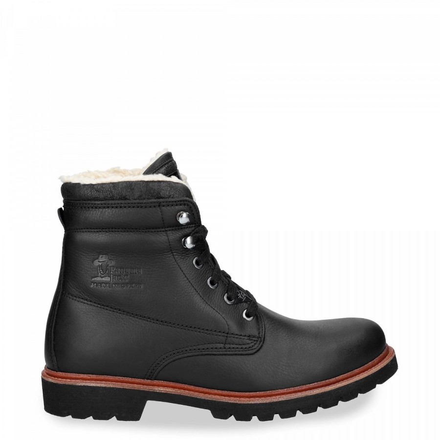 Homme Panama Jack | Bottes Panama Jack P03 Aviator C2 Napa Grass Negro Black