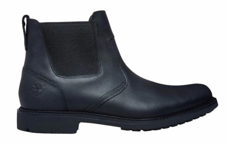 Homme Timberland | Timberland Men Stormbuck Chelsea Black