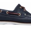 Homme Timberland | Timberland Men Classic Boat 2 Eye Navy Smooth