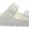 Homme Birkenstock | Sandales Birkenstock Unisexe Arizona Eva White Regular