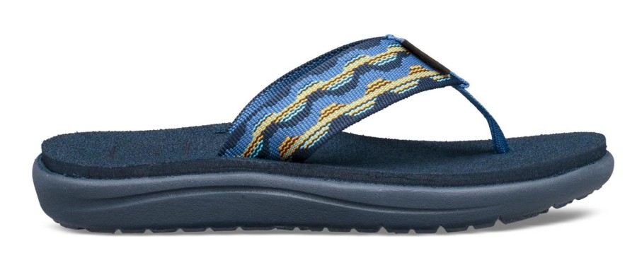 Enfant Teva | Tongs Teva Kids Voya Flip Kishi Dark Blue