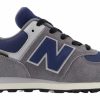 Enfant New Balance | Baskets New Balance Enfants Gc574 Kgn Castlerock Nb Navy