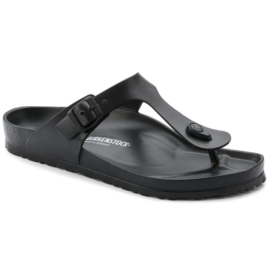 Homme Birkenstock | Tongs Birkenstock Unisexe Gizeh Eva Black Regular