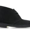 Femme Clarks Originals | Chaussures Clarks Originals Femme Desert Boot Black Suede 2021