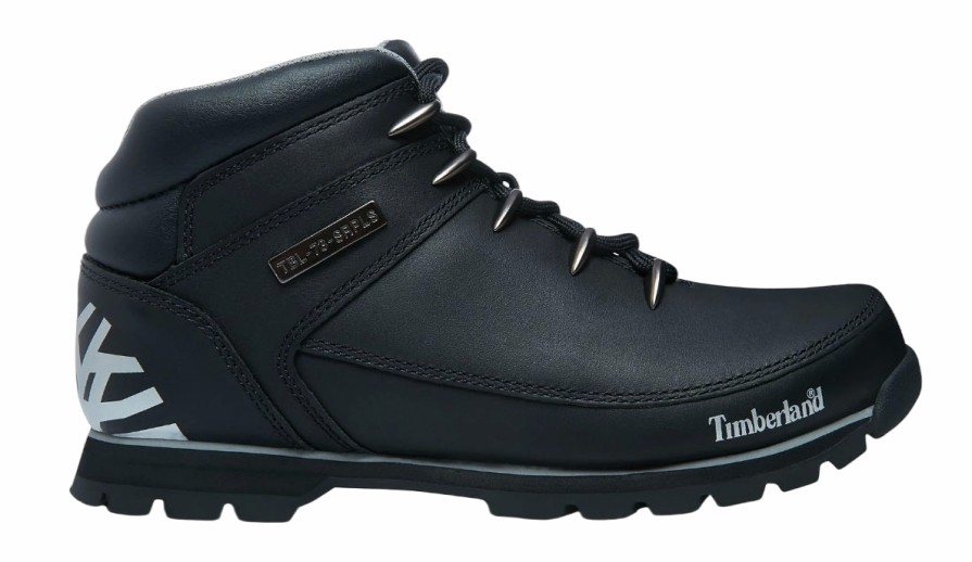 Homme Timberland | Imberland Men'S Euro Sprint Hiker Black Reflective