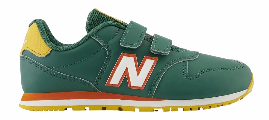 Enfant New Balance | Baskets New Balance Enfant Pv500 Gg1 Nightwatch Green Cayenne