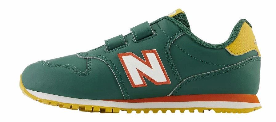 Enfant New Balance | Baskets New Balance Enfant Pv500 Gg1 Nightwatch Green Cayenne