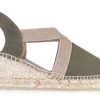 Femme Toni Pons | Espadrilles Toni Pons Tona Khaki Vert