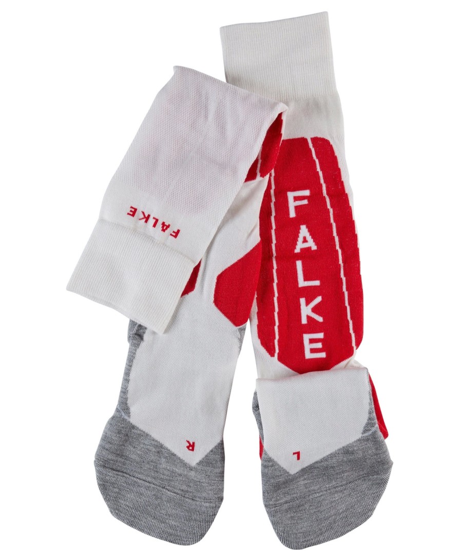 Accessoires Falke | Chaussettes De Ski Falke Sk5 Women White