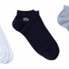 Accessoires Lacoste | Chaussettes Lacoste Unisex Ra4183 Silver Chine/Navy Blue-White