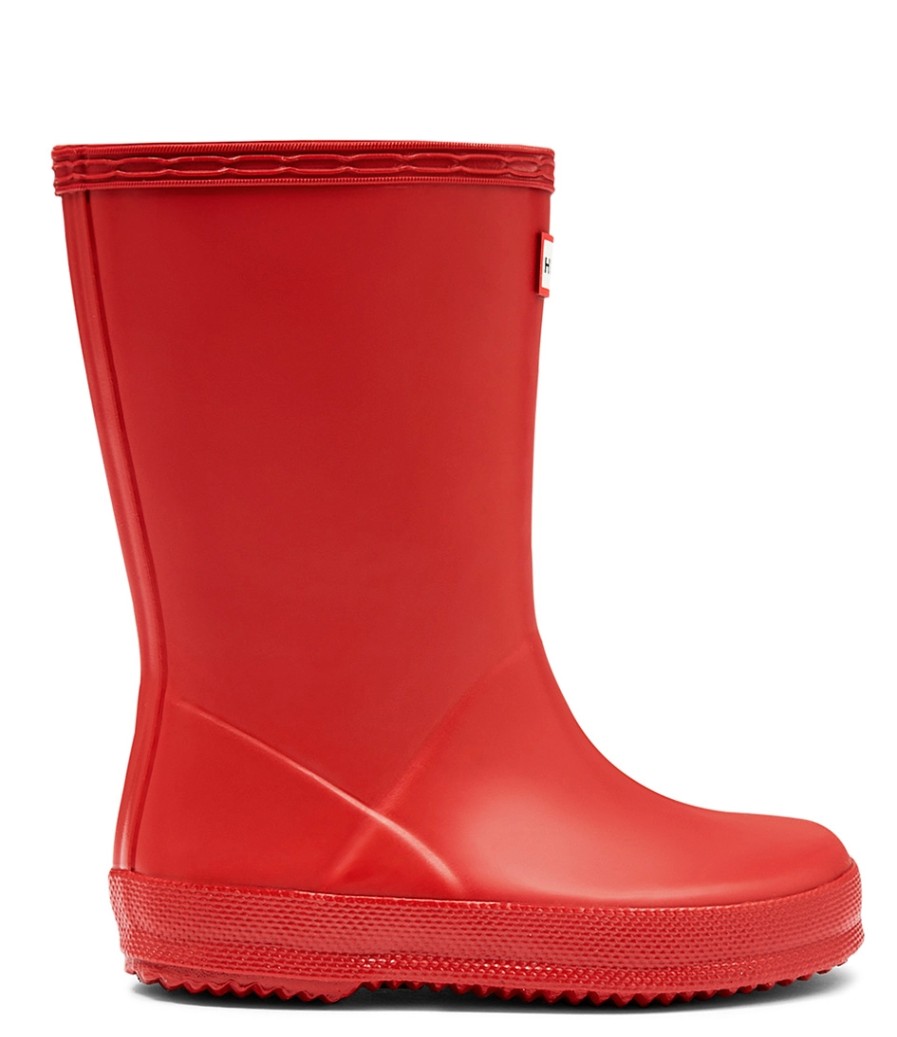 Enfant Hunter | Bottes De Pluie Hunter Original Kids First Classic Military Red