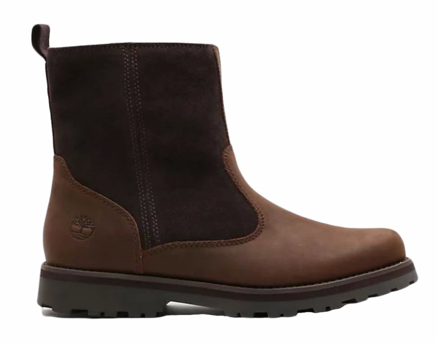 Enfant Timberland | Boots Timberland Junior Courma Kid Warm Lined Boot Dark Brown Full Grain