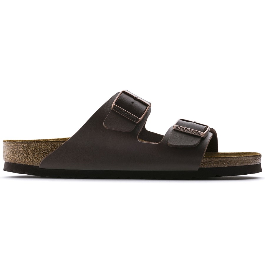 Homme Birkenstock | Sandales Birkenstock Unisexe Arizona Brown Regular