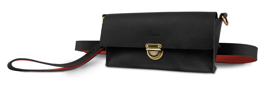 Accessoires Marque de Maison | Sac A Main Clutch Laauw Sololaki Black