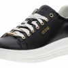 Femme Guess | Baskets Guess Femme Vibo Black Brown Ocra