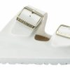 Homme Birkenstock | Sandales Birkenstock Unisex Arizona Bf White Narrow