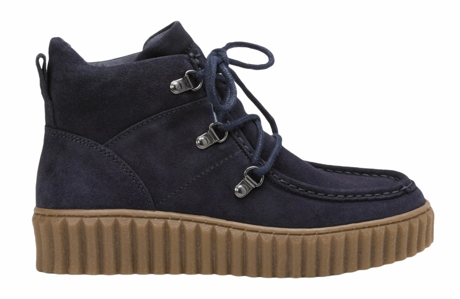 Femme Marc O'Polo | Bottines Marc O'Polo Femme Bianca 22B Navy