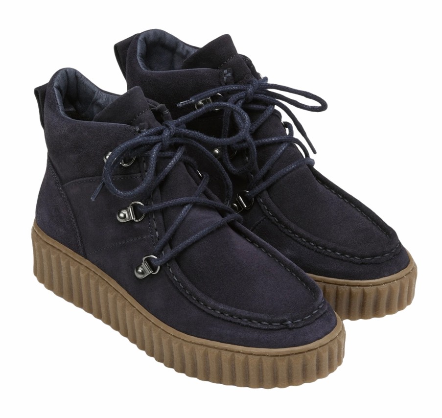 Femme Marc O'Polo | Bottines Marc O'Polo Femme Bianca 22B Navy