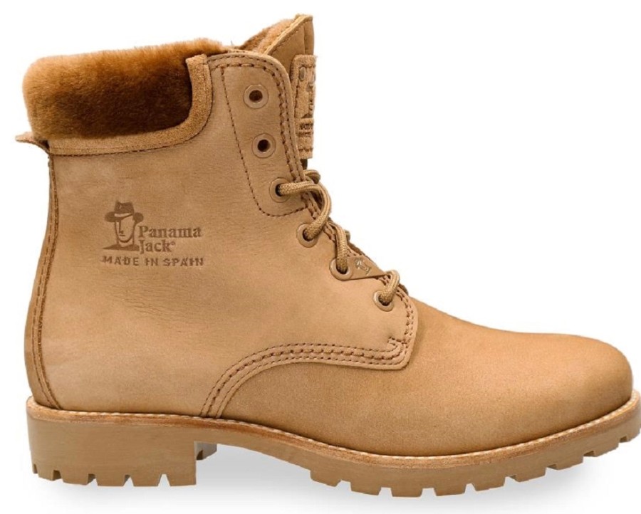 Femme Panama Jack | Boots Panama Jack Femme Panama 03 Igloo Trav B31 Nobuck Camel