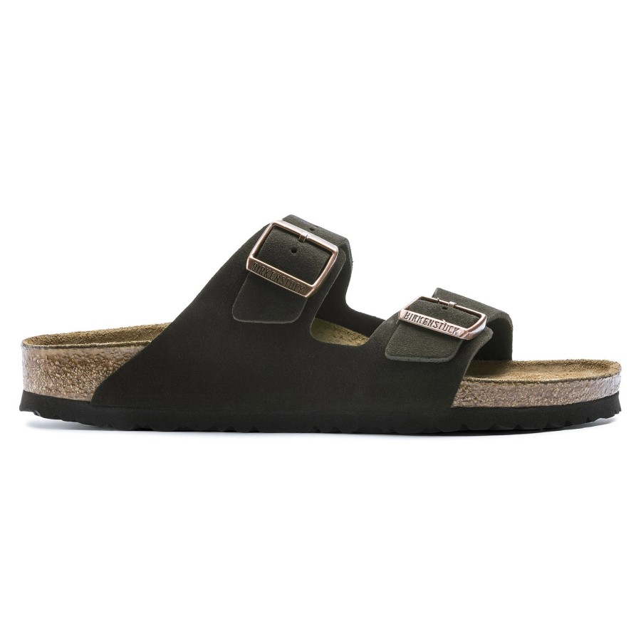 Homme Birkenstock | Sandales Birkenstock Unisexe Arizona Mocca Narrow Sfb