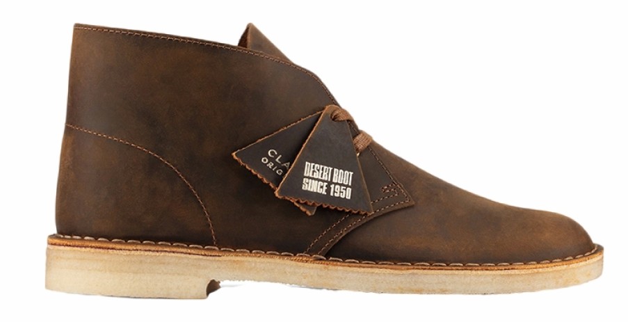 Homme Clarks Originals | Chaussures Clarks Originals Homme Desert Boot Beeswax Leather 2021