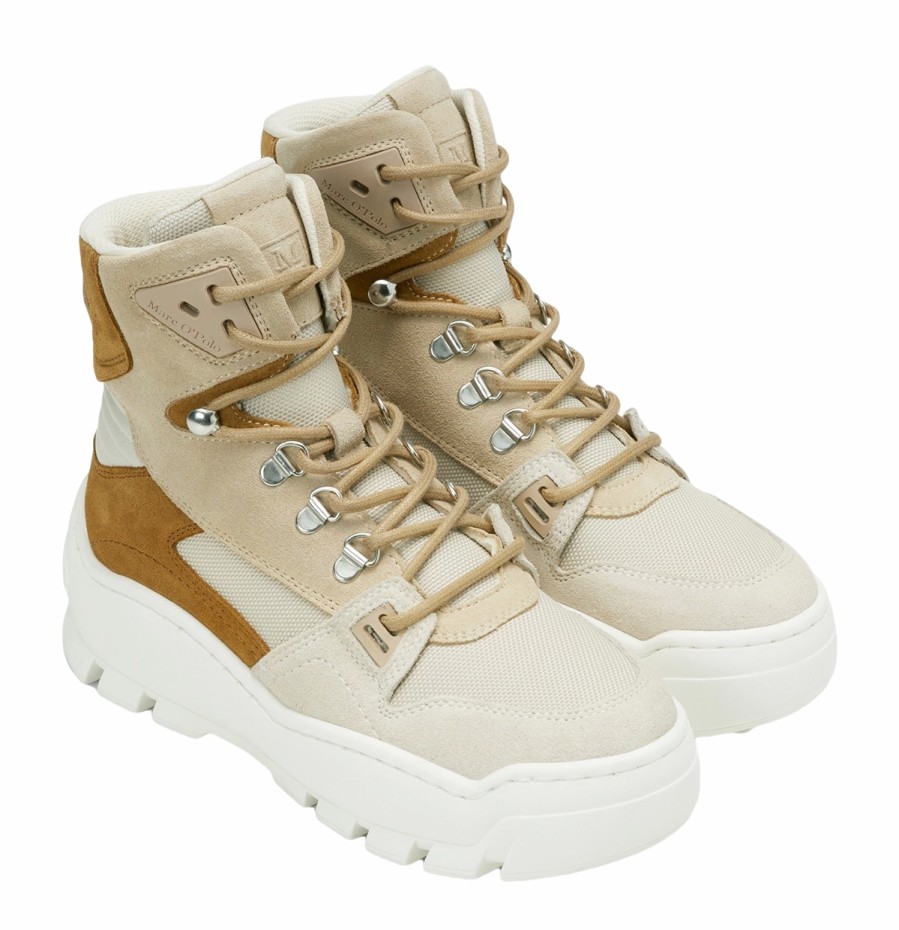 Femme Marc O'Polo | Bottines Marc O'Polo Femme Jarl 2F Sand Chalky Sand