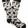 Accessoires UGG | Chaussettes Ugg Leslie Graphic Crew Black/White Gazella