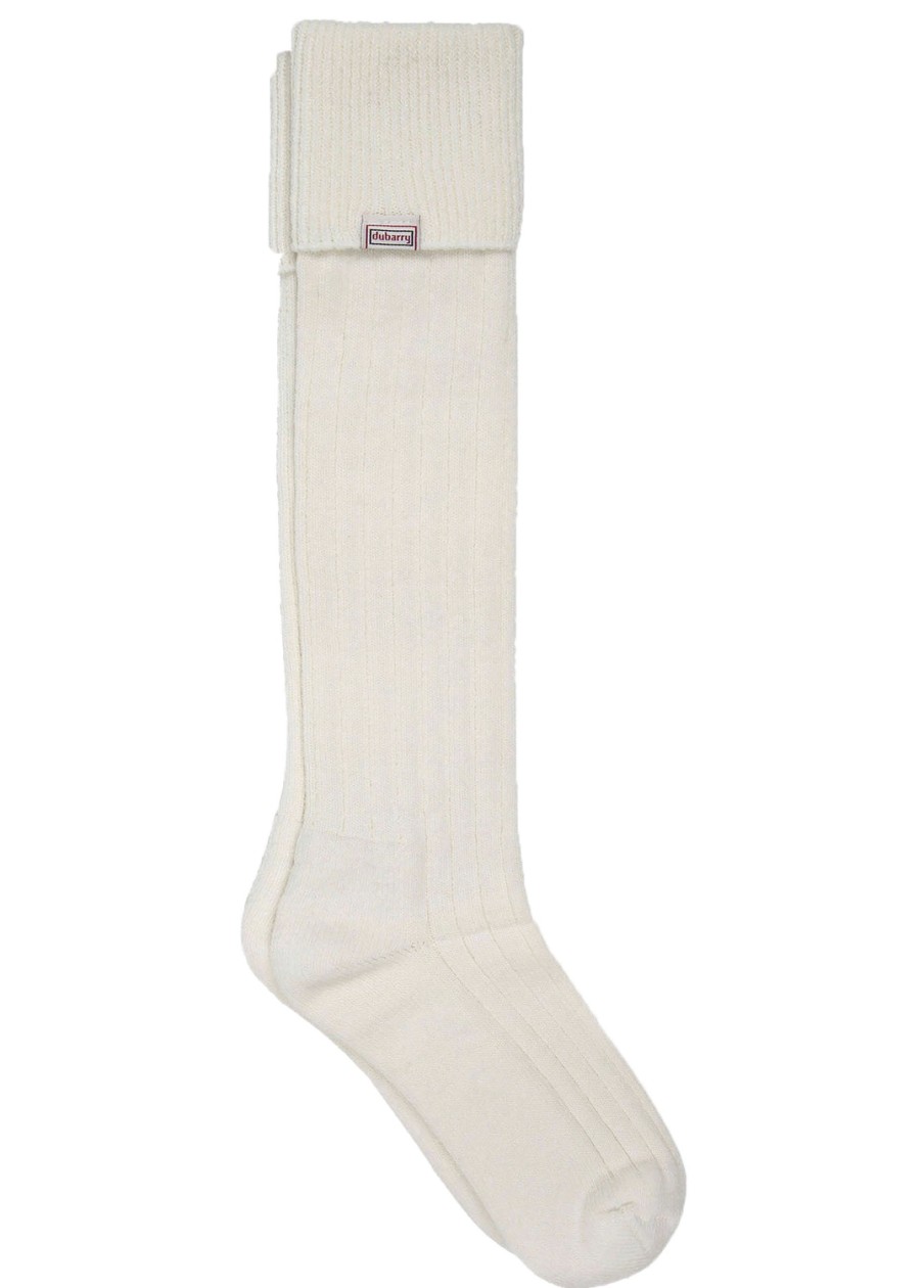 Accessoires Dubarry | Chaussettes Pour Bottes Dubarry Alpaca Cream