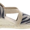 Femme Toni Pons | Espadrilles Toni Pons Triton Zebra Noir