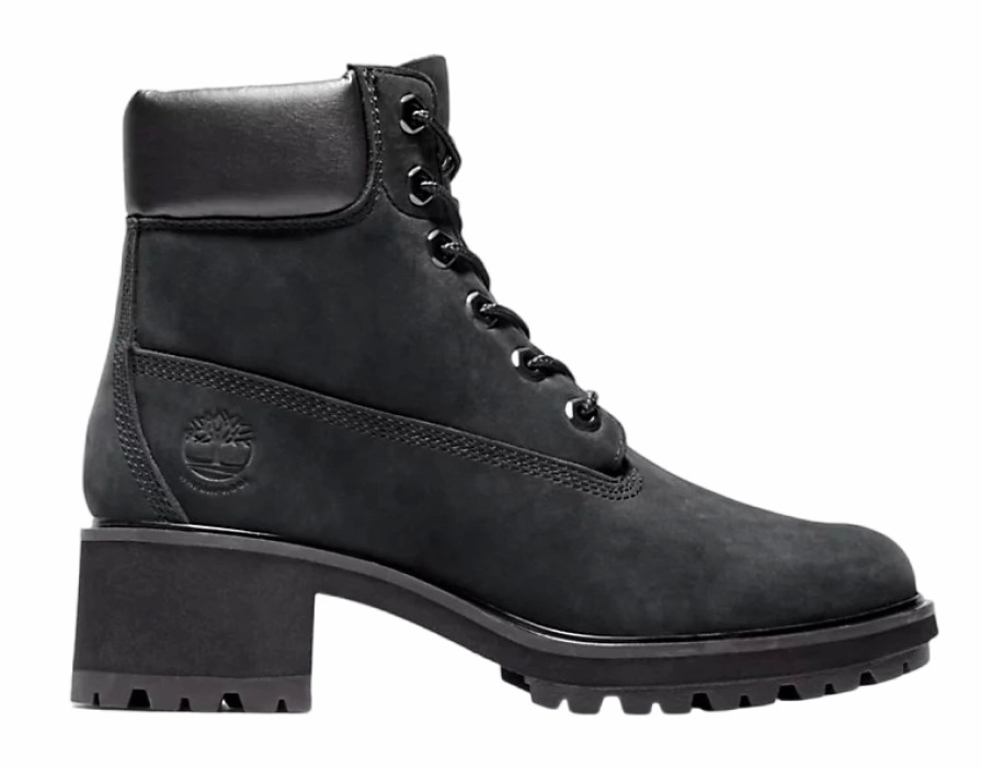 Femme Timberland | Bottes Women Kinsley 6 Inch Wp Boot Black Nubuck