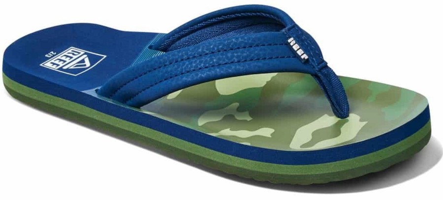 Enfant Reef | Tongs Reef Enfant Ahi Navy Camo