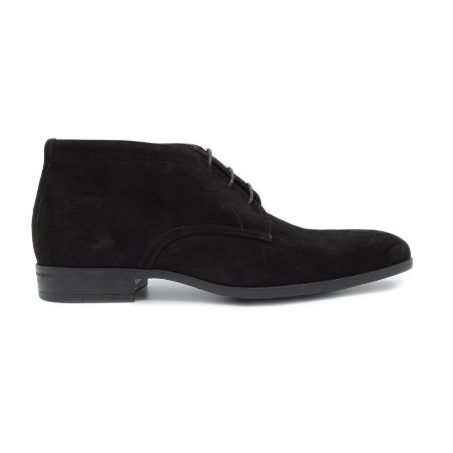 Homme Giorgio | Chaussures A Lacets Giorgio He38205 Amalfi Nero