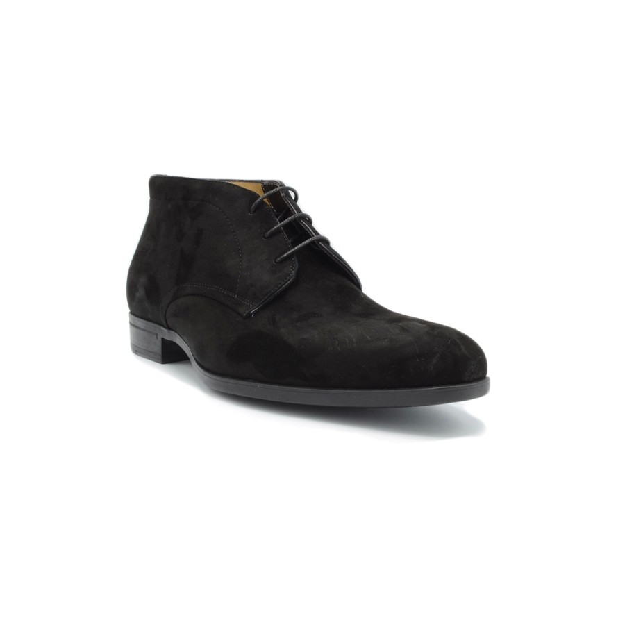 Homme Giorgio | Chaussures A Lacets Giorgio He38205 Amalfi Nero