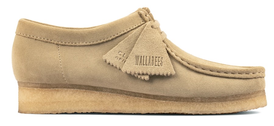 Femme Clarks Originals | Chaussures Clarks Originals Femme Wallabee Maple Suede 2021