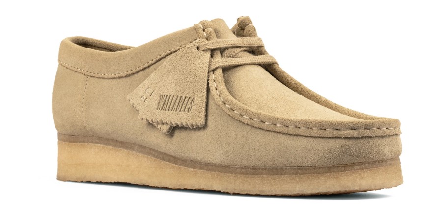 Femme Clarks Originals | Chaussures Clarks Originals Femme Wallabee Maple Suede 2021