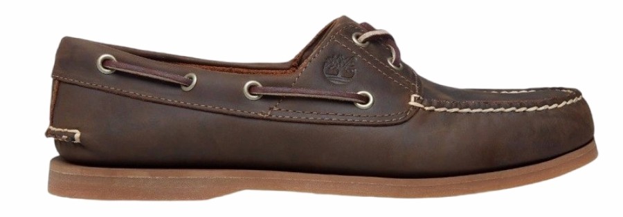 Homme Timberland | Timberland Mens Classic Boat 2 Eye Brown