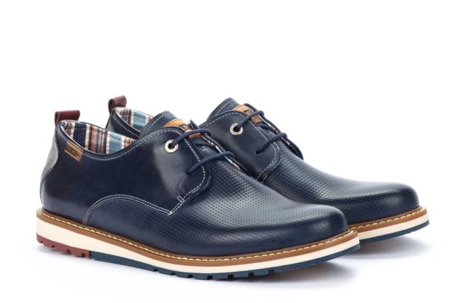 Homme Pikolinos | Chaussures Pikolinos Hommes M8J-4273 Berna Blue