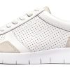 Homme FitFlop | Baskets Fitflop Homme Anatomiflex Mens Leather-Mix Sneakers Urban White