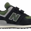 Enfant New Balance | Baskets New Balance Enfants Pv574 Noir Kombu