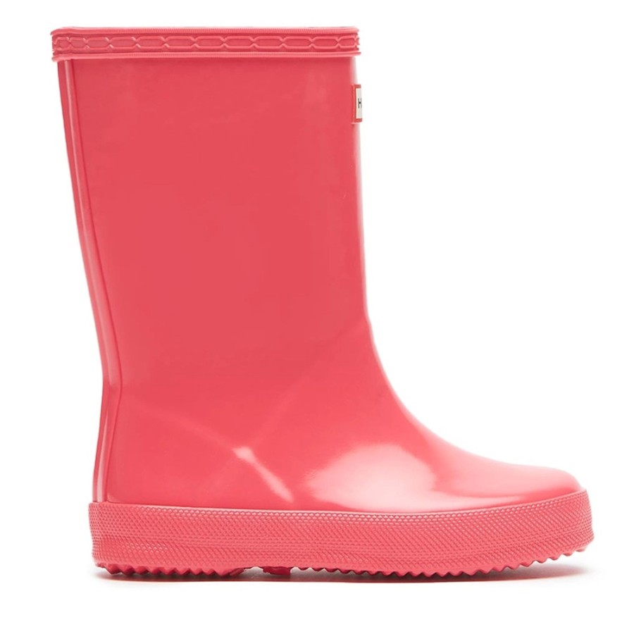 Enfant Hunter | Bottes De Pluie Hunter Original Kids First Classic Bright Pink