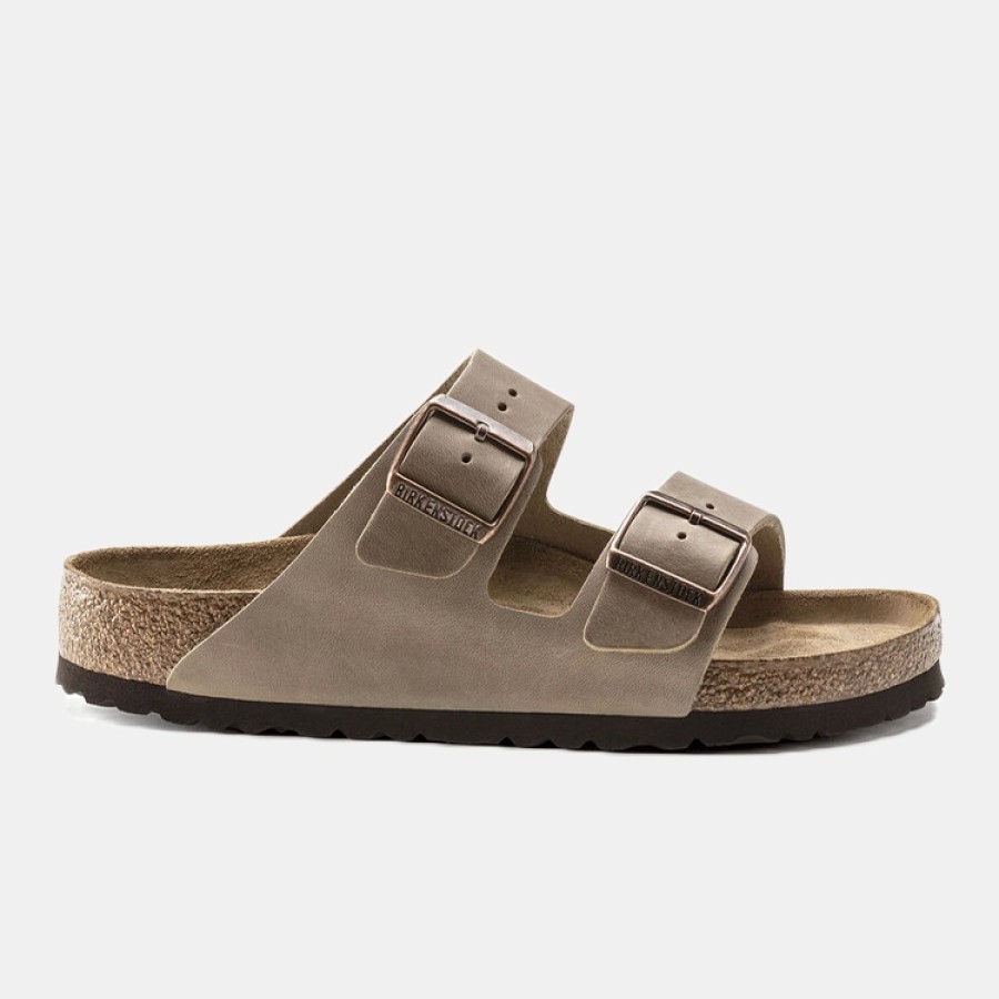 Homme Birkenstock | Sandales Birkenstock Unisexe Arizona Tabacco Brown Sfb