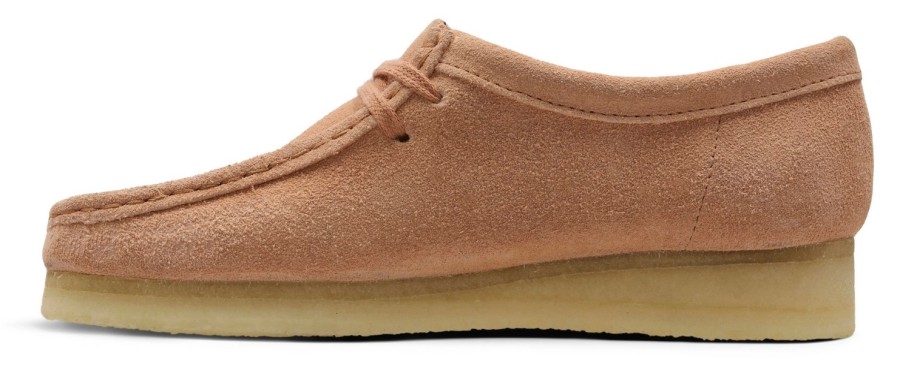 Femme Clarks Originals | Chaussures Clarks Femme Wallabee Sandstone Suede