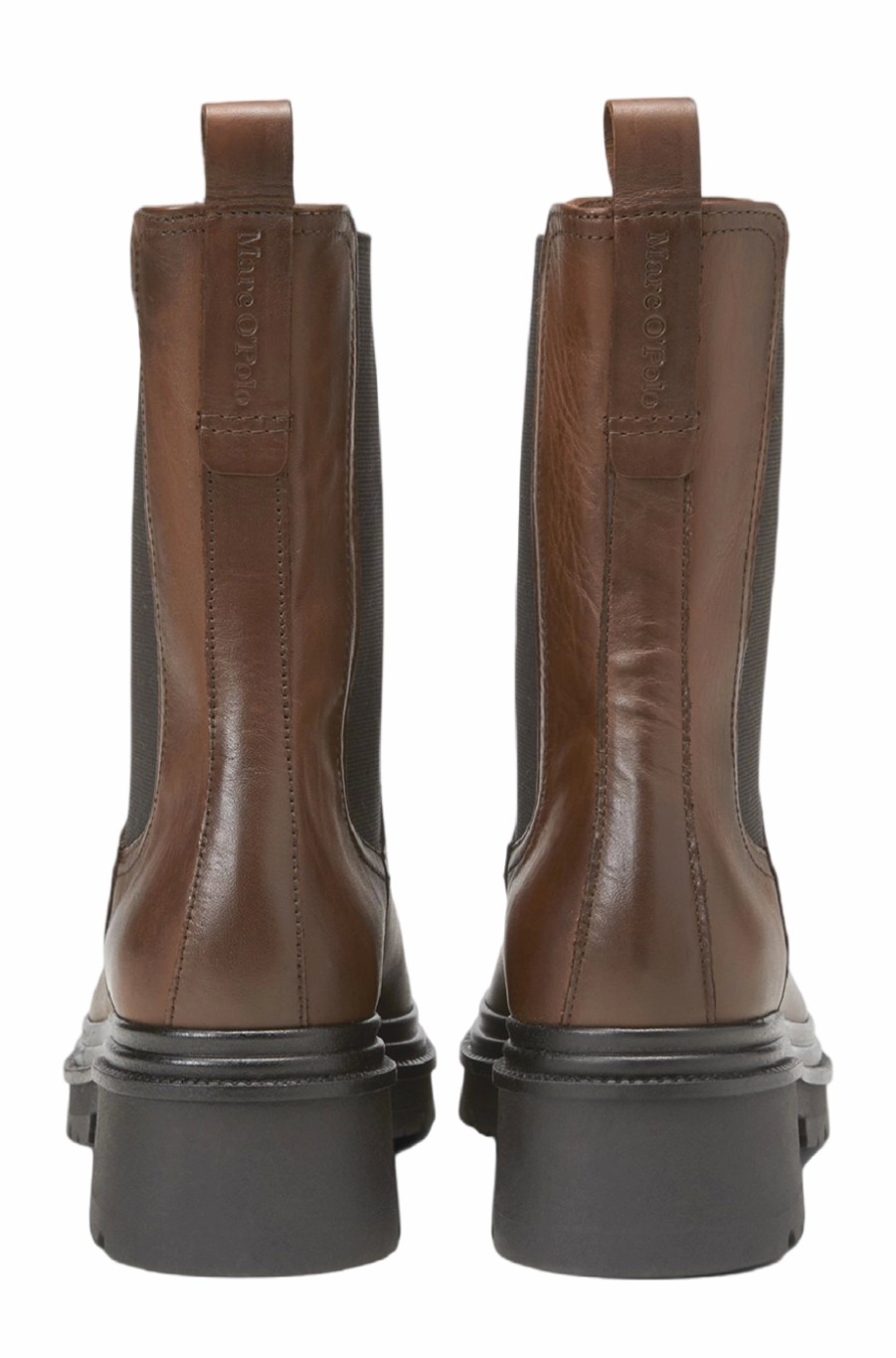 Femme Marc O'Polo | Bottes Marc O'Polo Femme Carol 4A Cognac