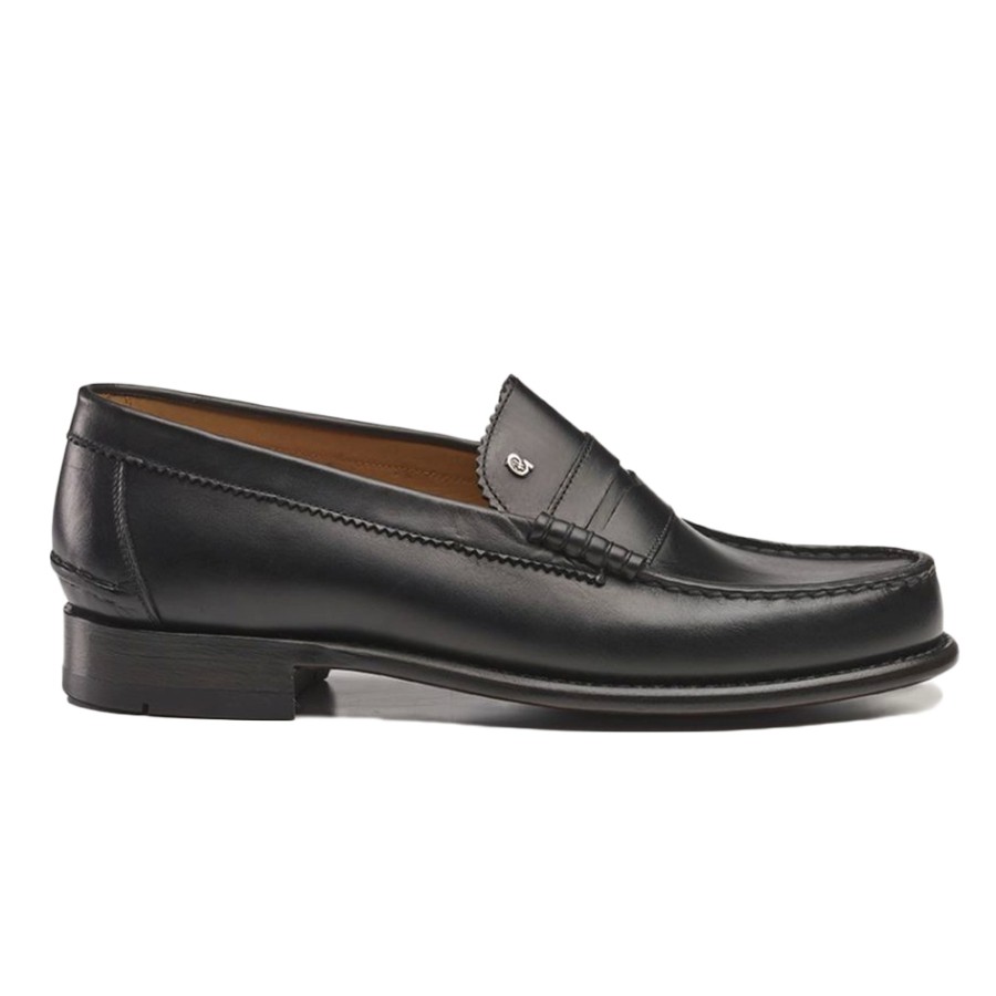 Homme Greve | Mocassins Greve Kansas G Black Calfs