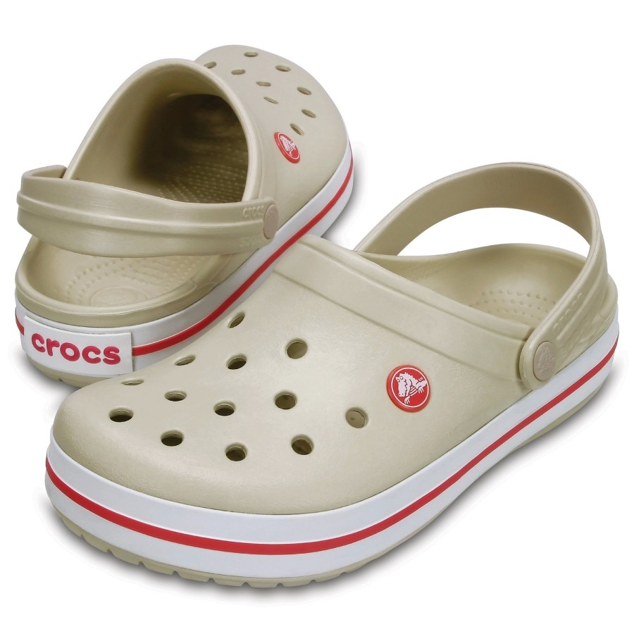 Femme Crocs | Sabot Crocs Crocband Stucco/Melon