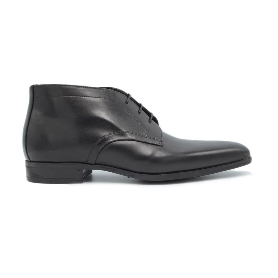 Homme Giorgio | Chaussures A Lacets Giorgio He38205 Serrano Nero