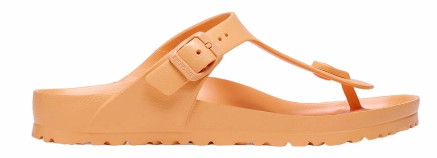 Homme Birkenstock | Tongs Birkenstock Unisexe Gizeh Eva Papaya Regular