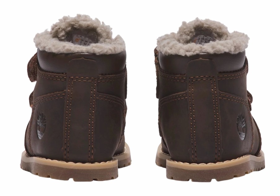 Enfant Timberland | Boots Timberland Enfant Pokey Pine Warm Lined H&L Dark Brown