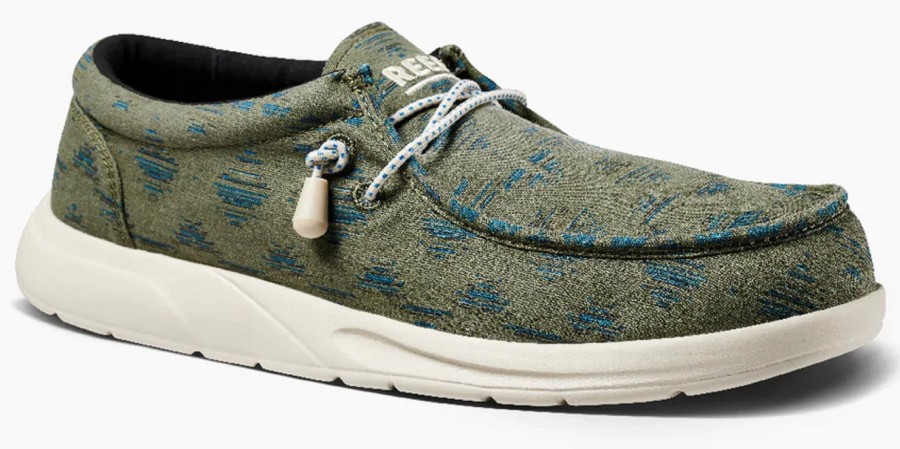 Homme Reef | Chaussures A Lacets Reef Men Cushion Coast Tx Sedona Olive